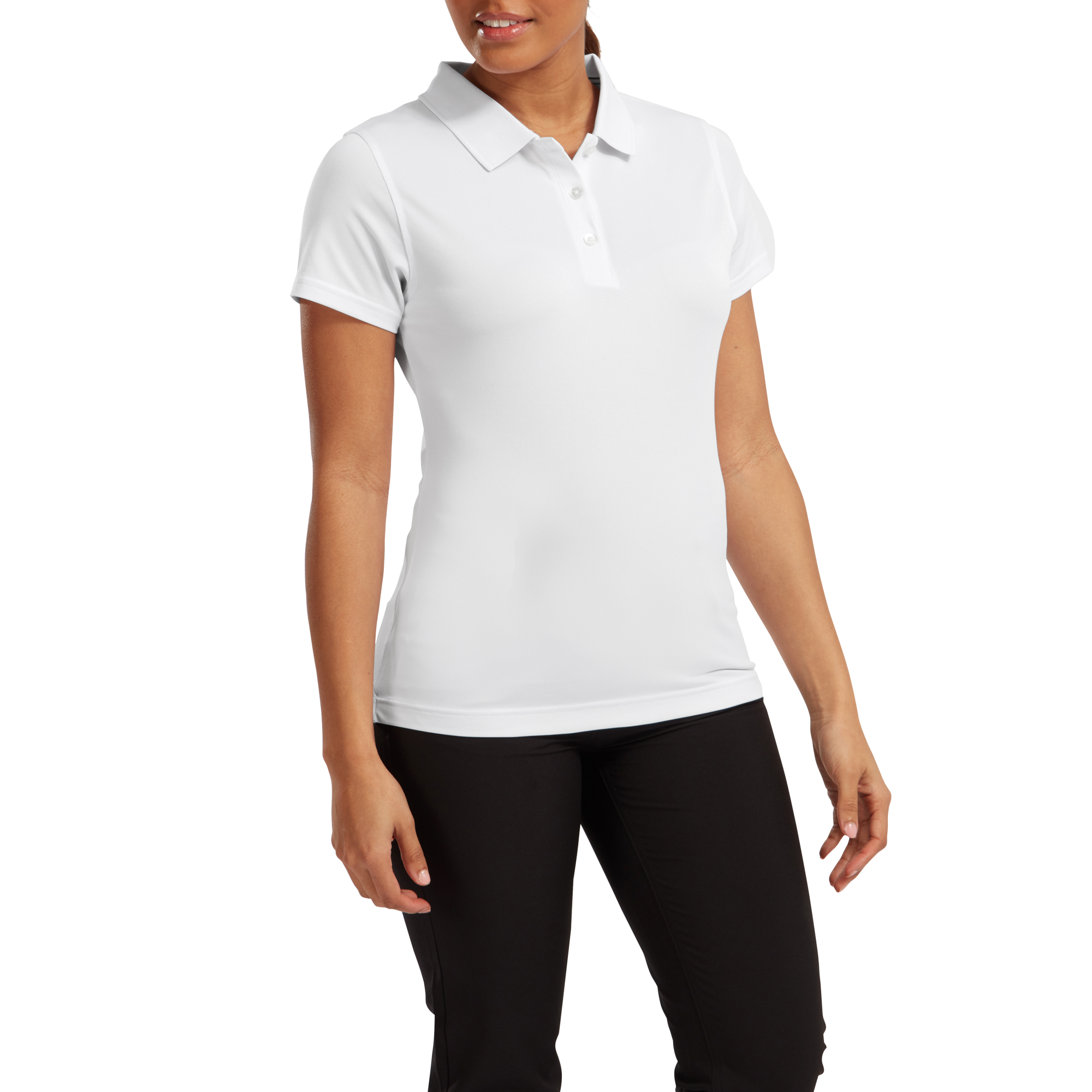 Women's Stretch Pique Solid