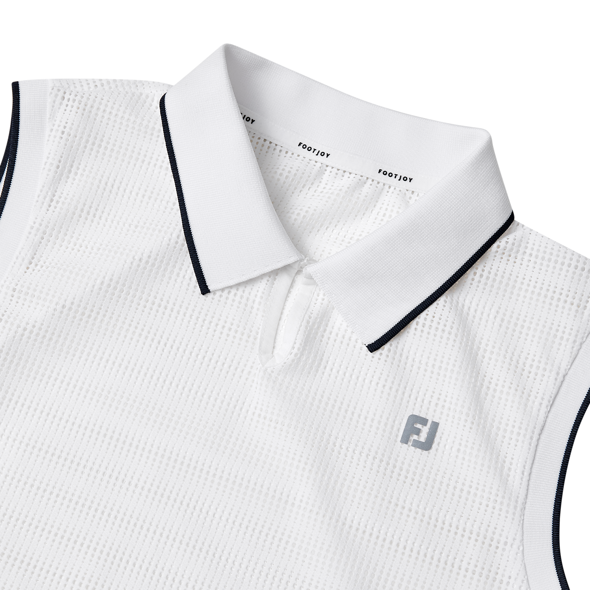 Essential Sleeveless Polo Shirt Women