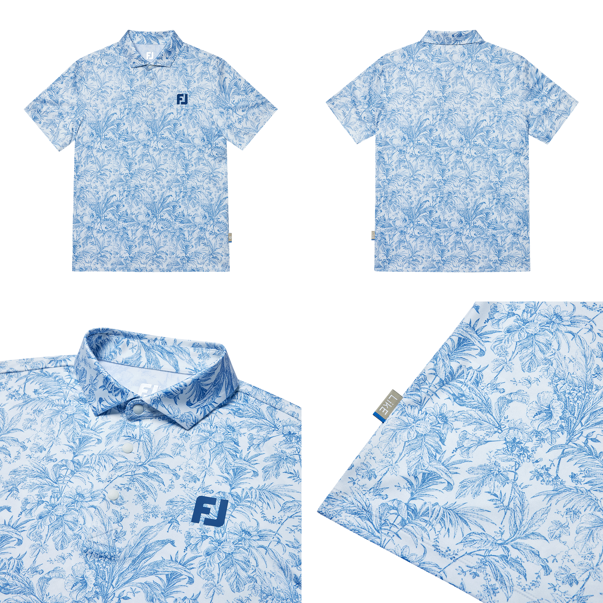 Pattern Polo Shirts