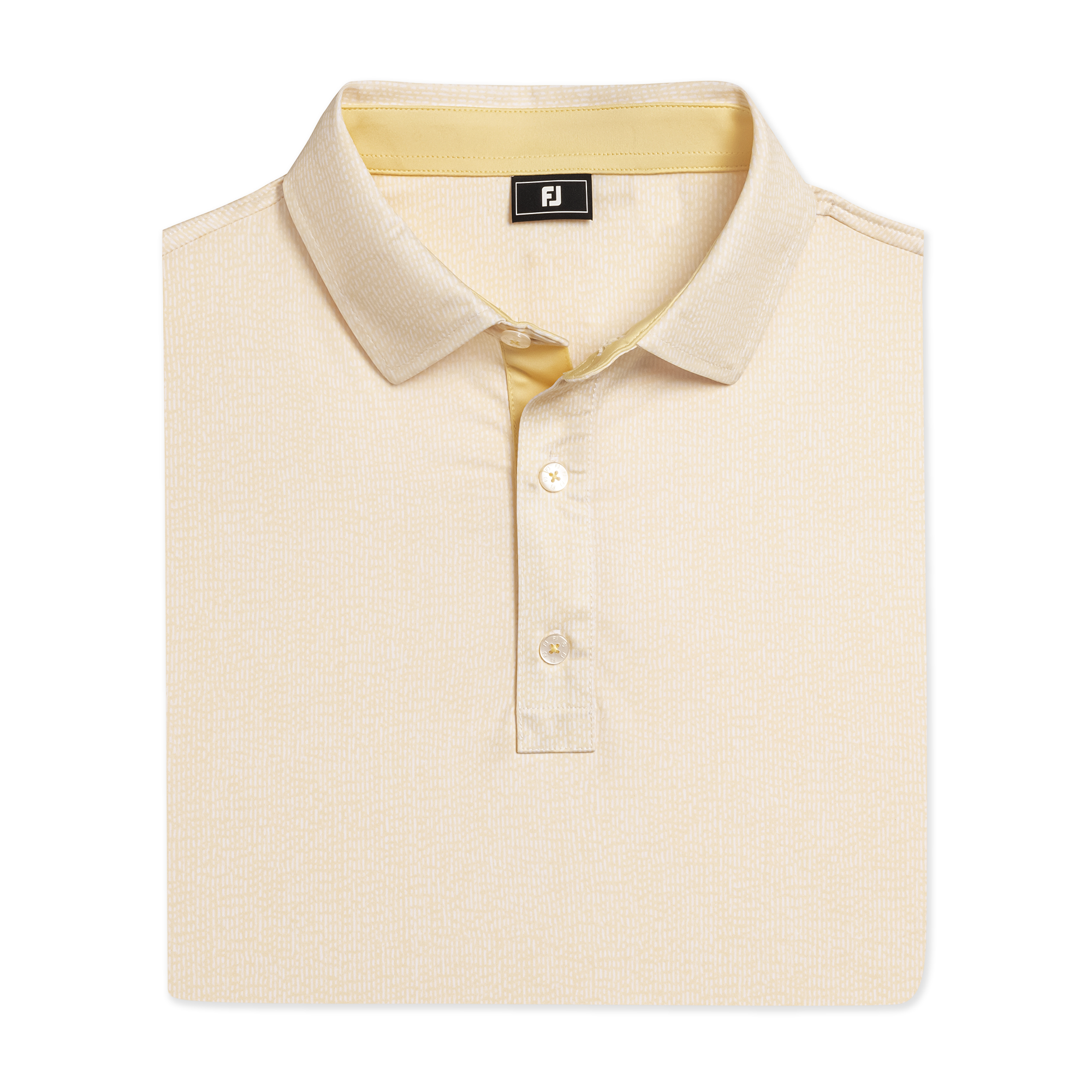 Seersucker Print Lisle Self Collar