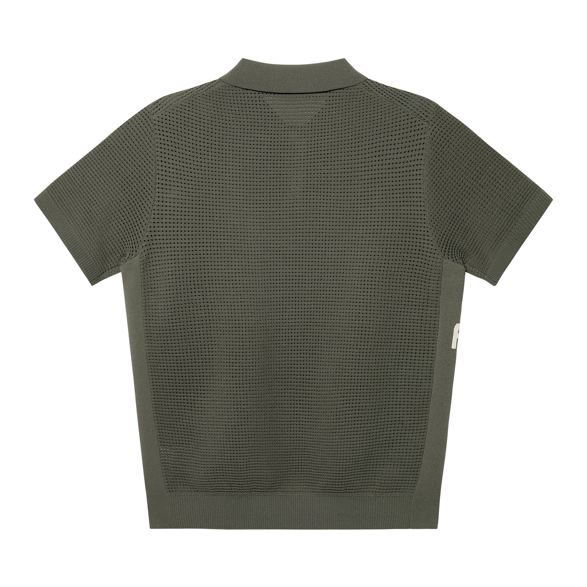 Solid Knit Polo Shirts