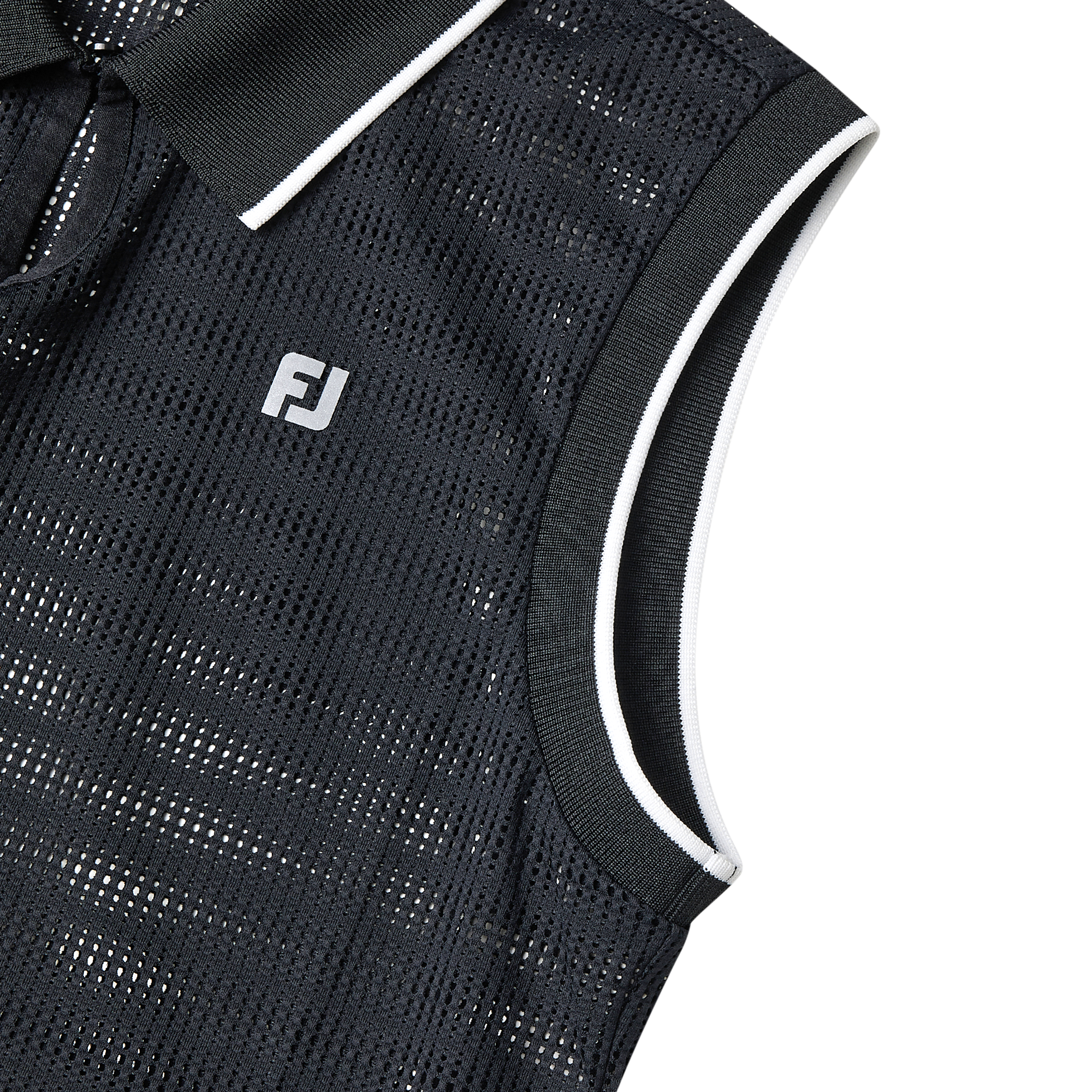 Essential Sleeveless Polo Shirt Women