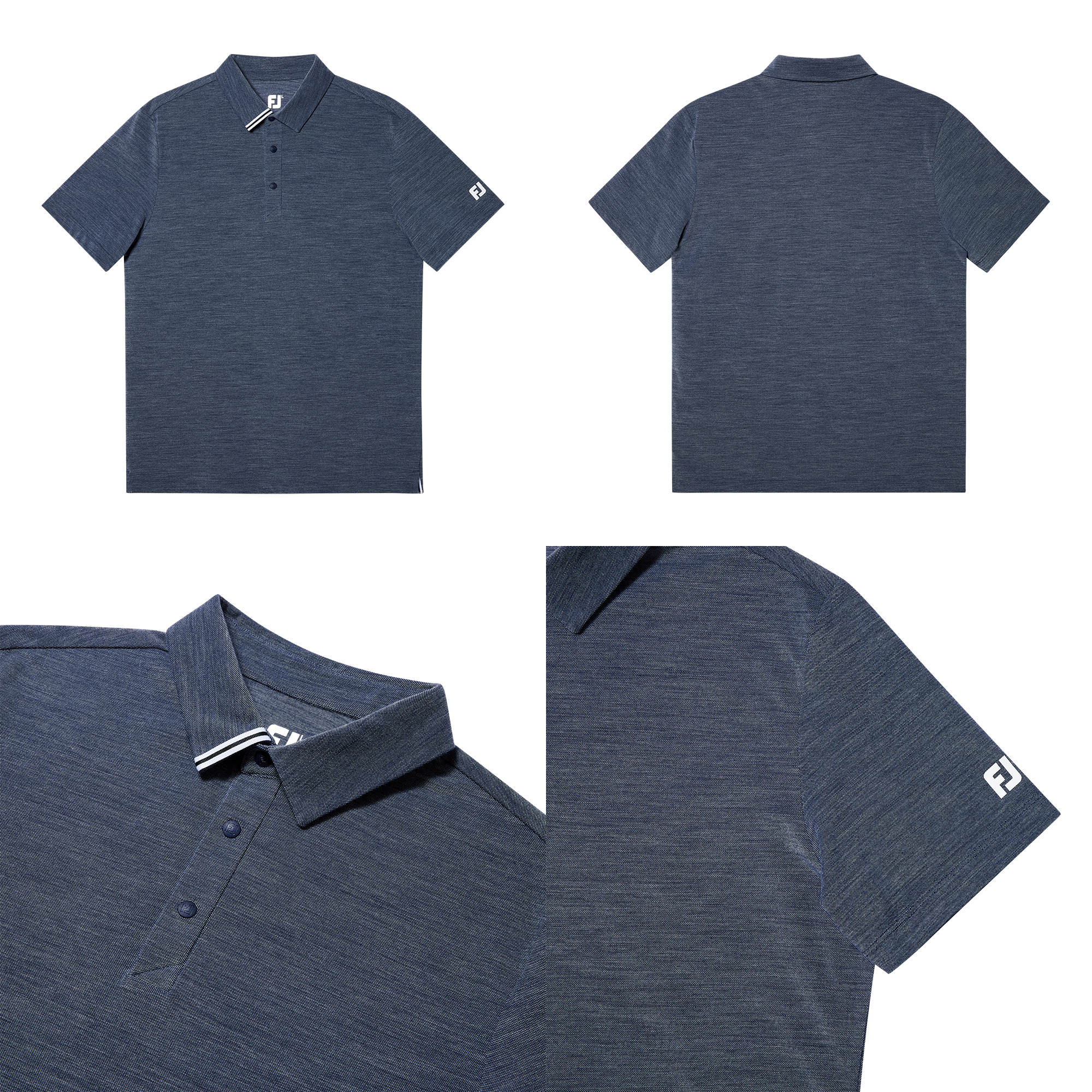 Slub Polo Shirts