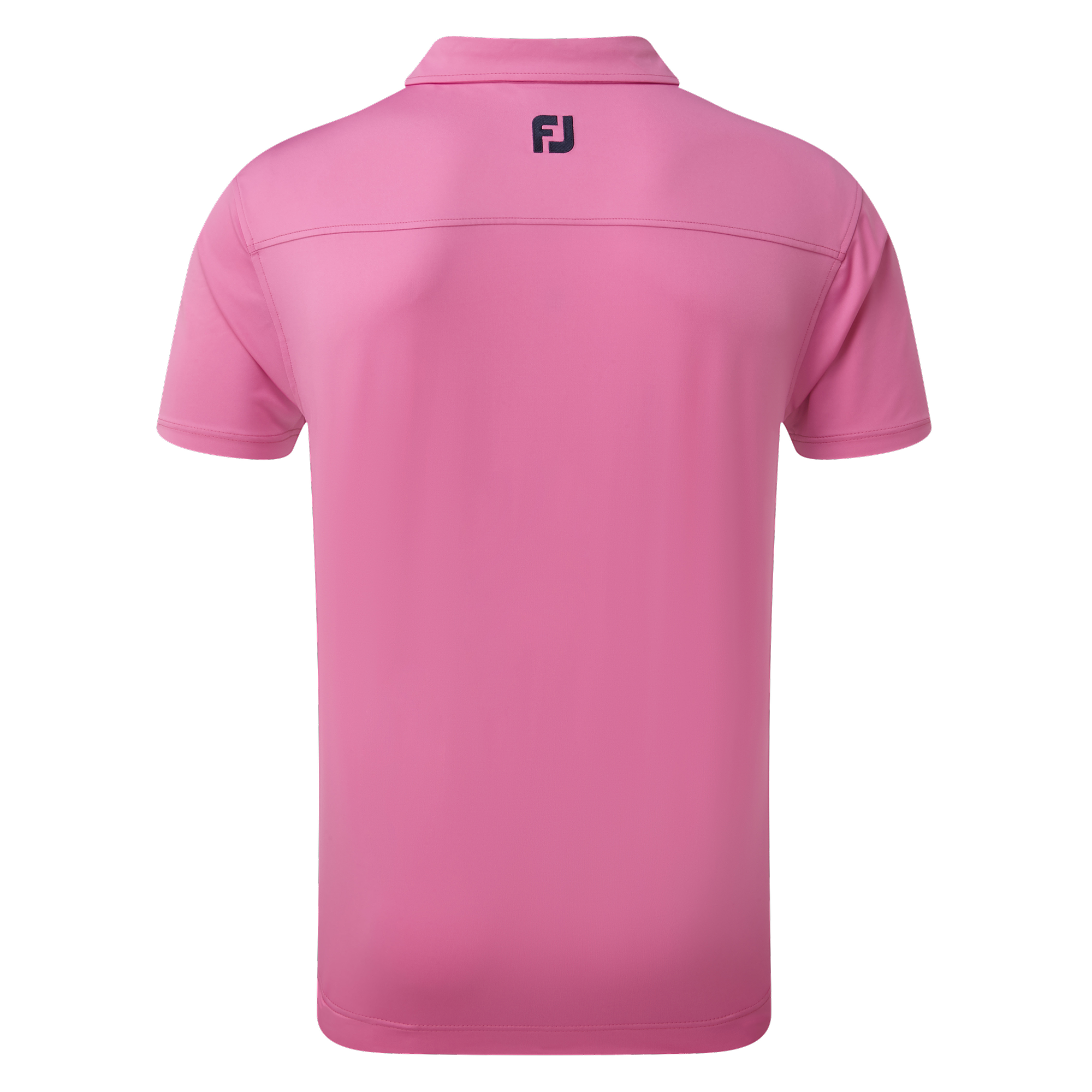 Lisle Solid with Contrast Trim and Button Down Collar