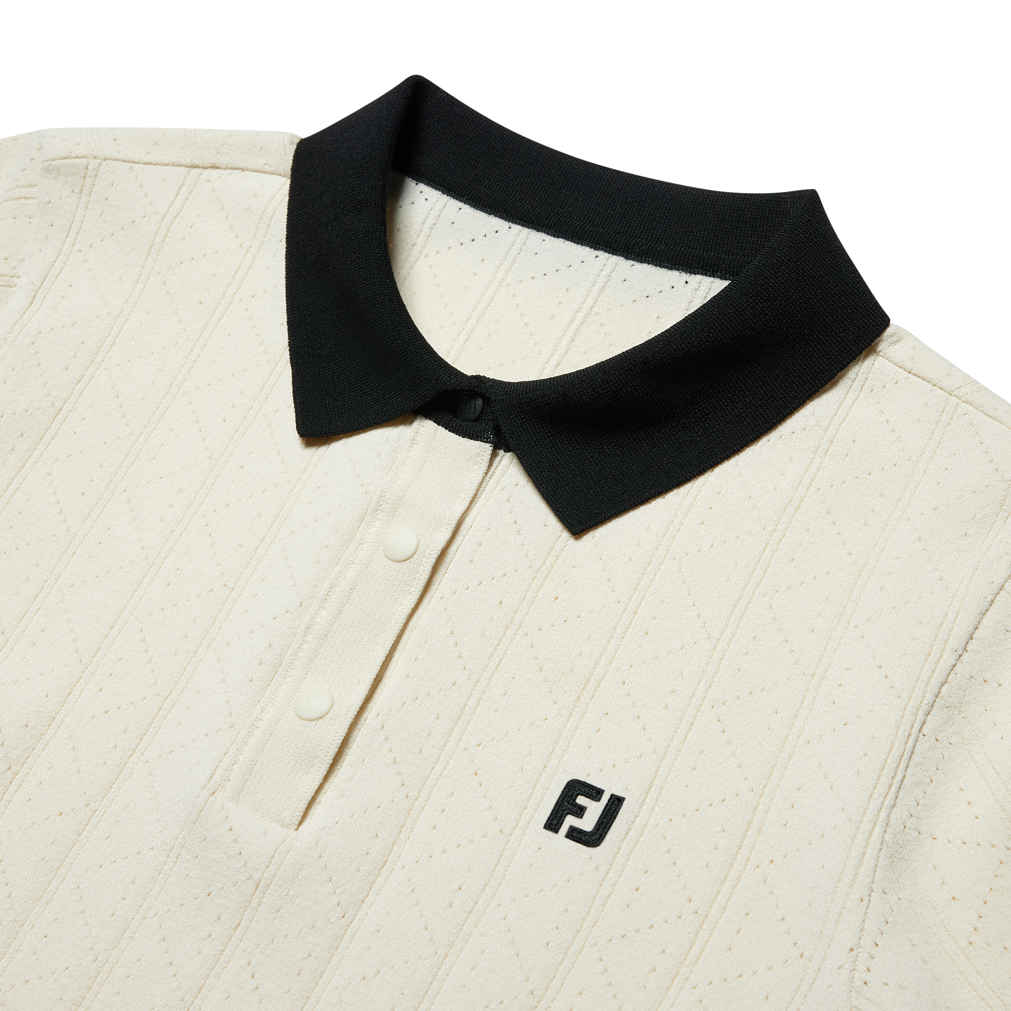 Cable Knit Polo Shirts Women