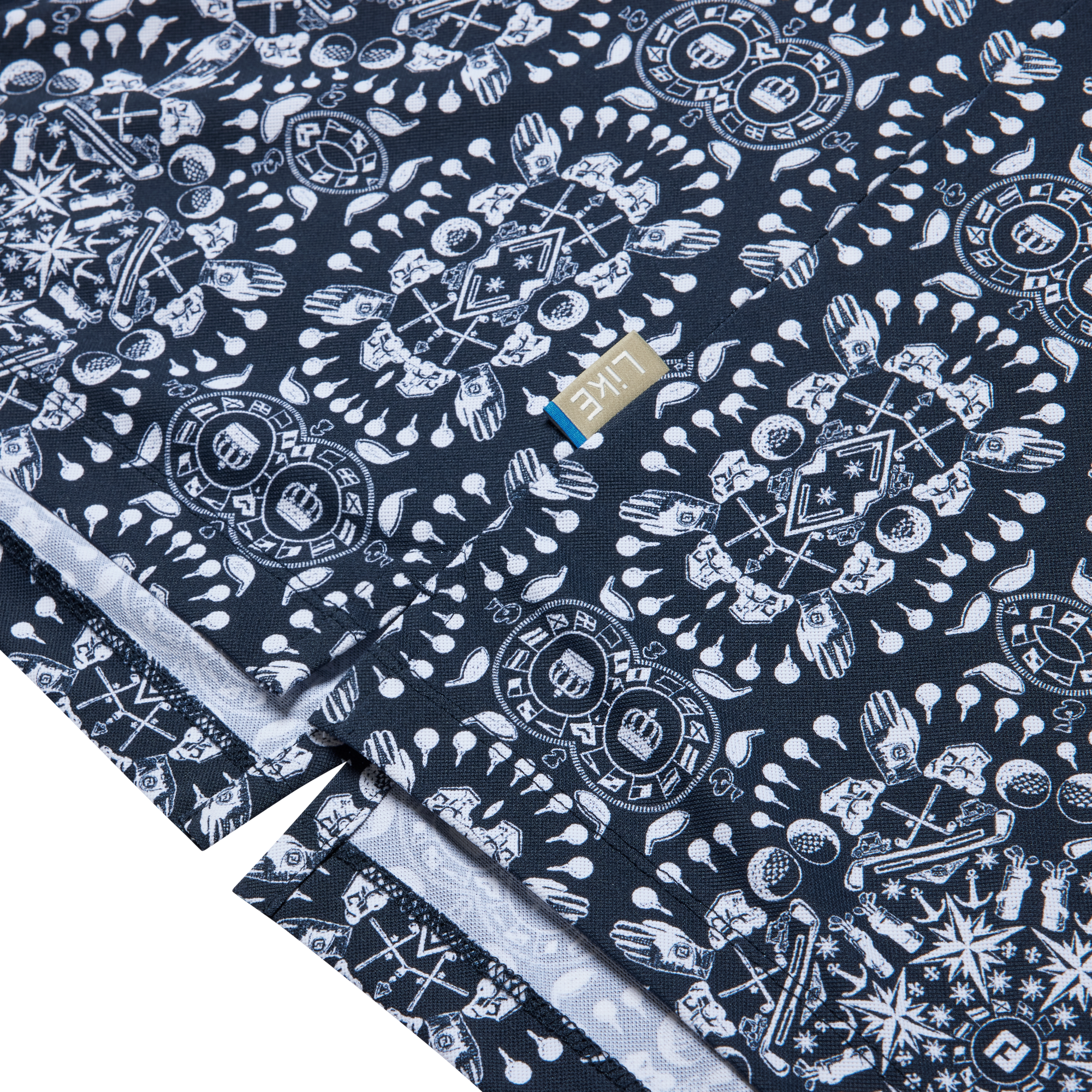 Open Collar Polo shirts