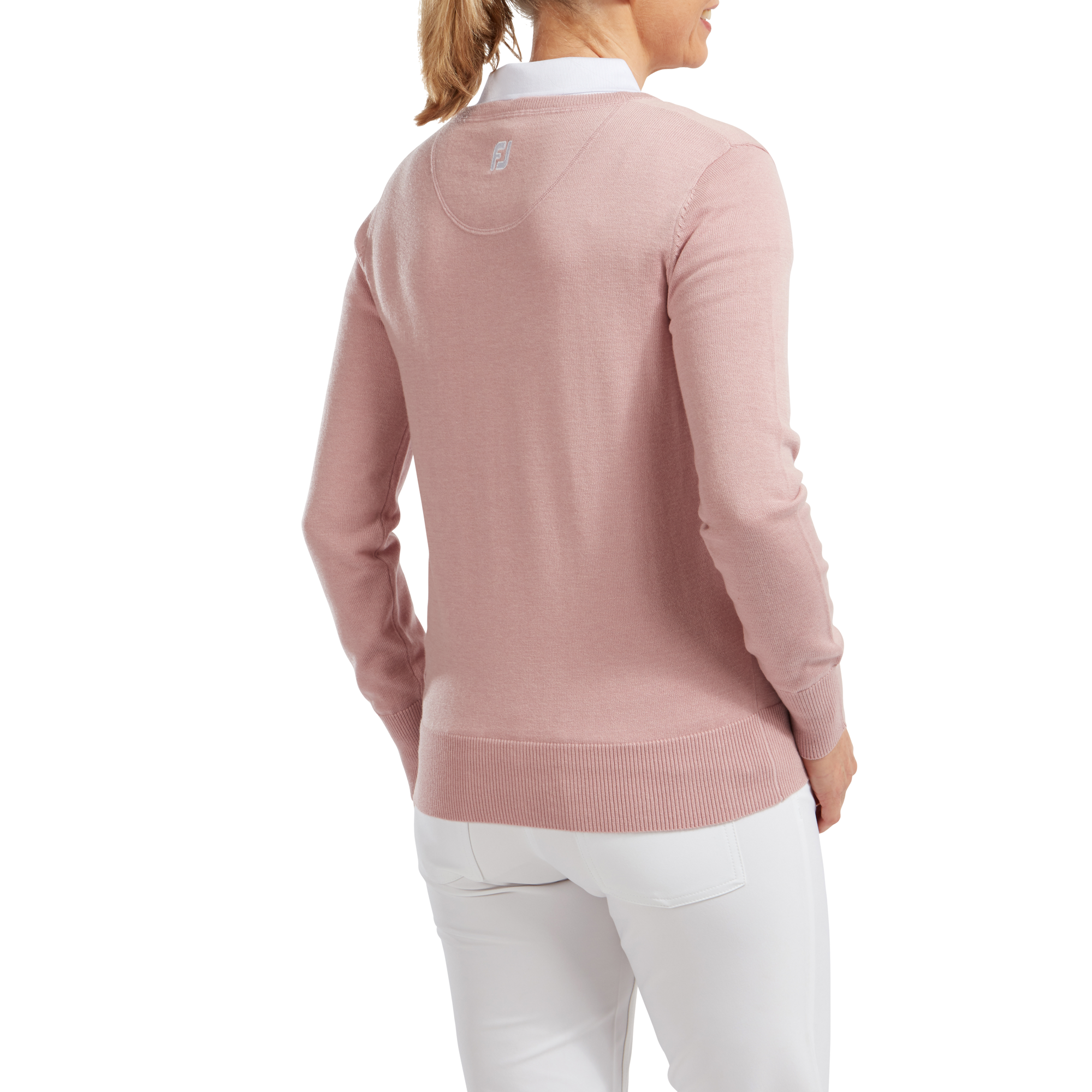 Wool Blend V-Neck Pullover Women