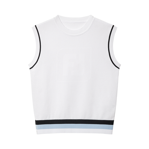 Mesh Knit Vest Women