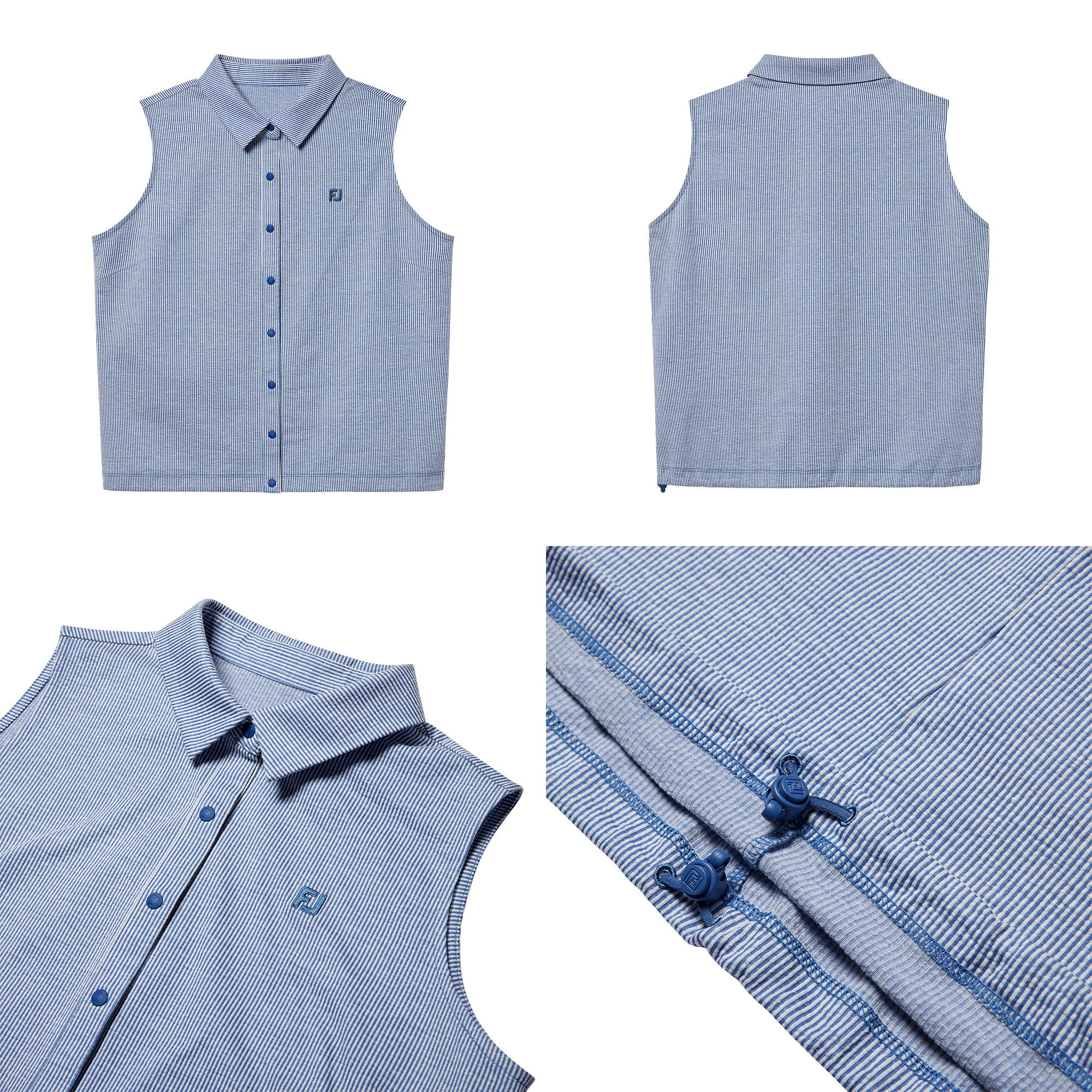 Seersucker Sleeveless Women