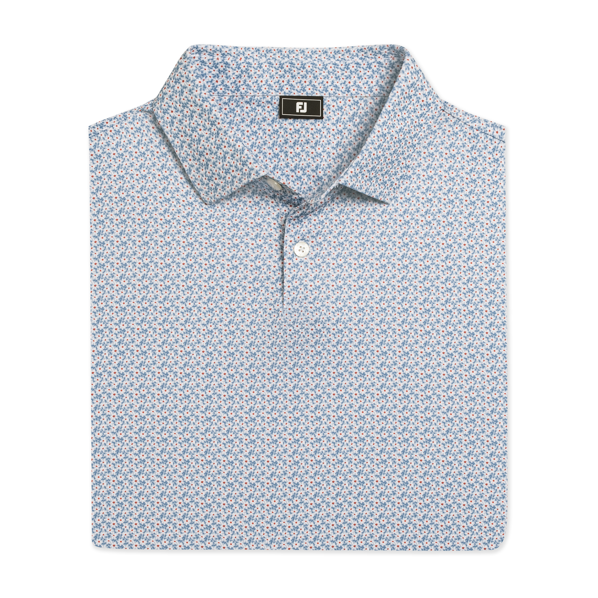 Floral Mark Lisle Self Collar