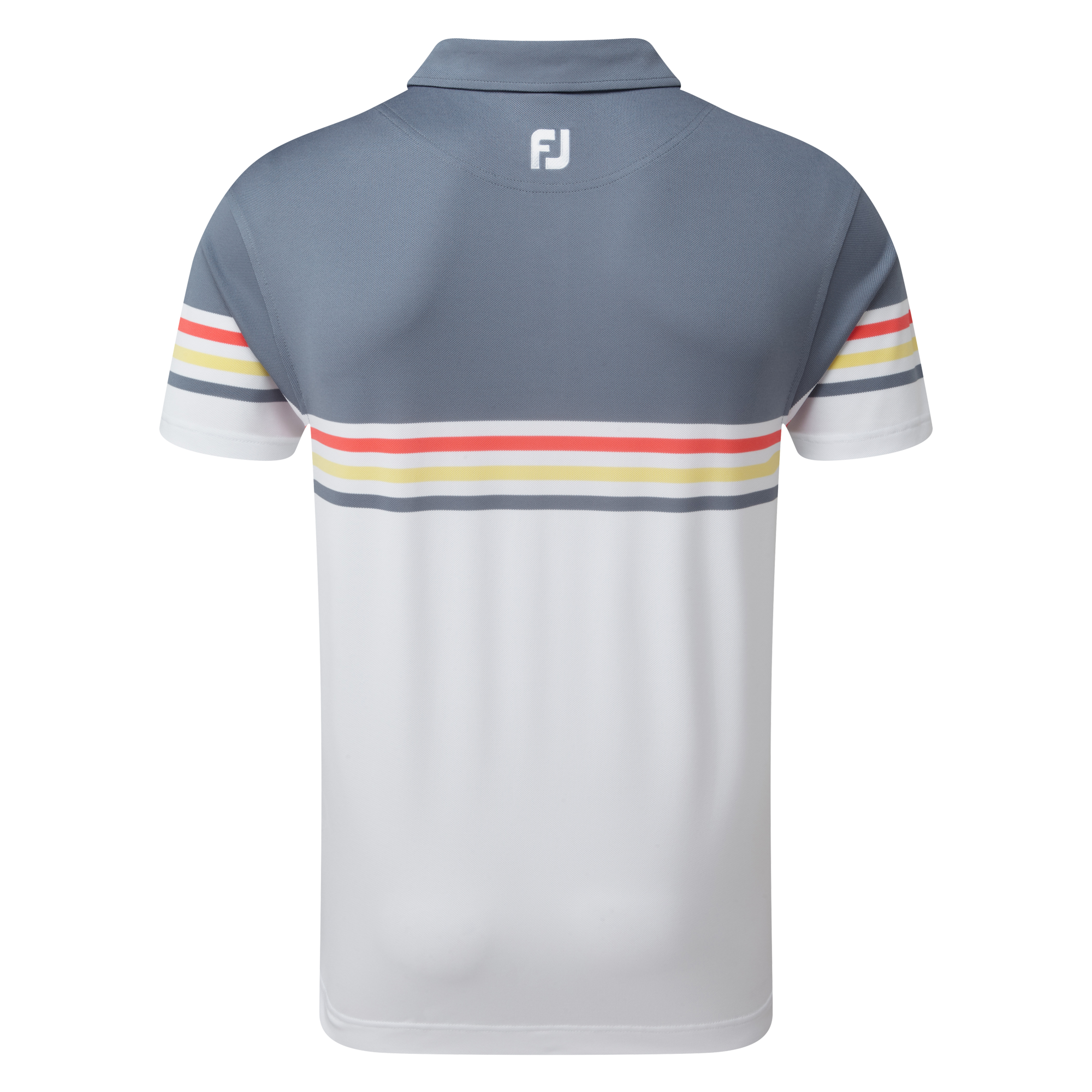 Stretch Pique Colour Block