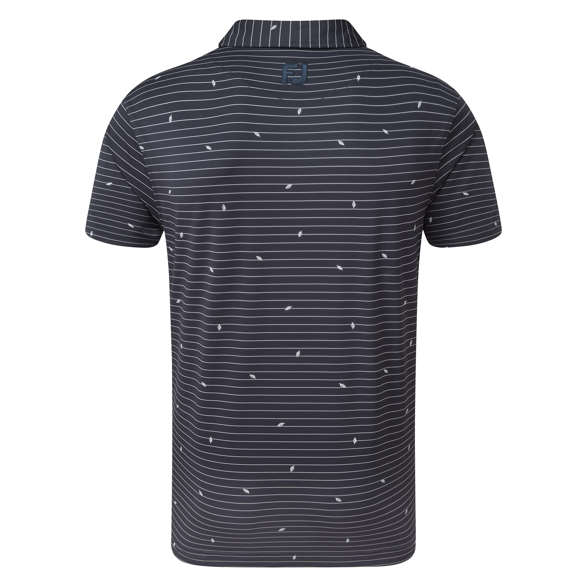 lisle Stripe Leaf Print