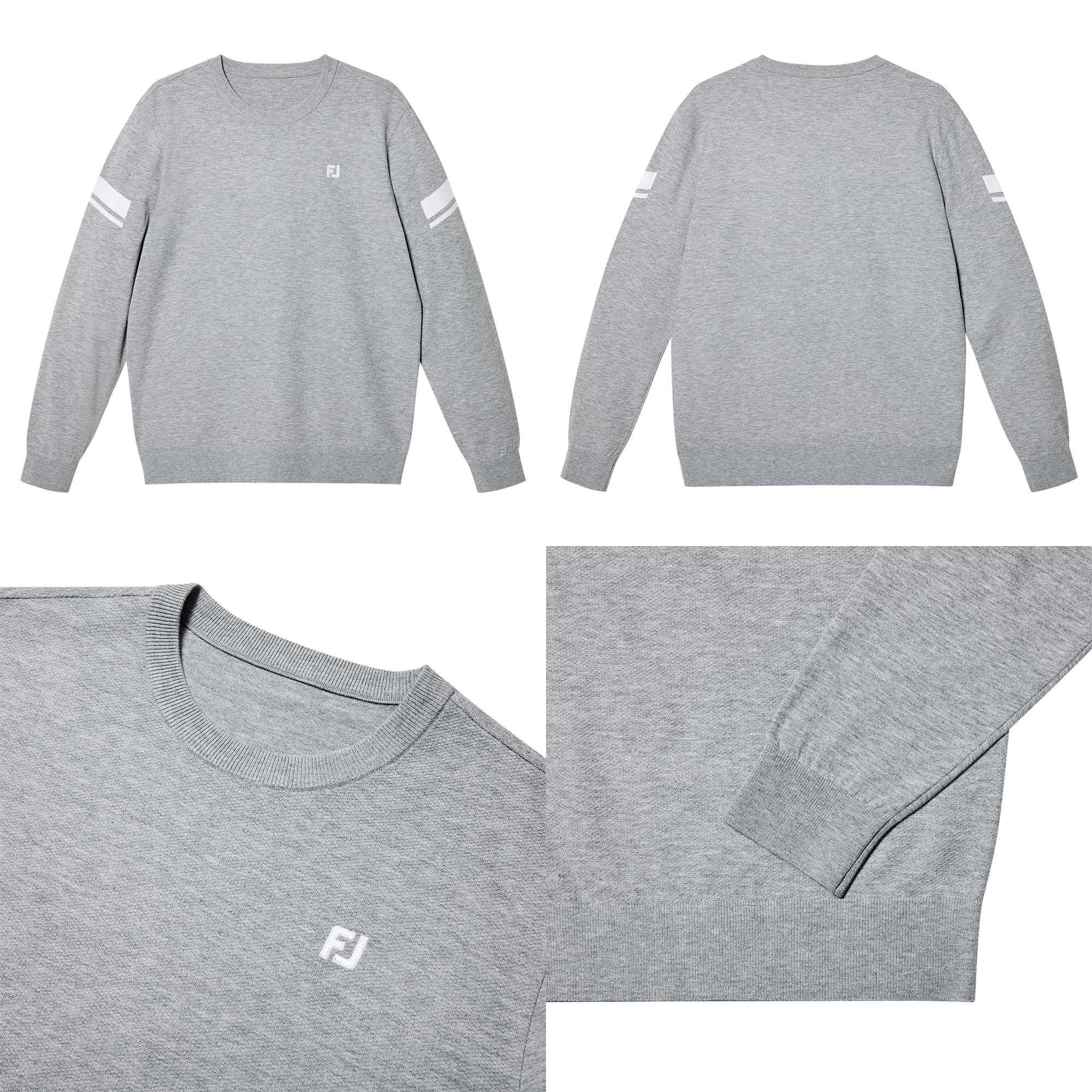 CREW NECK KNIT PO RED