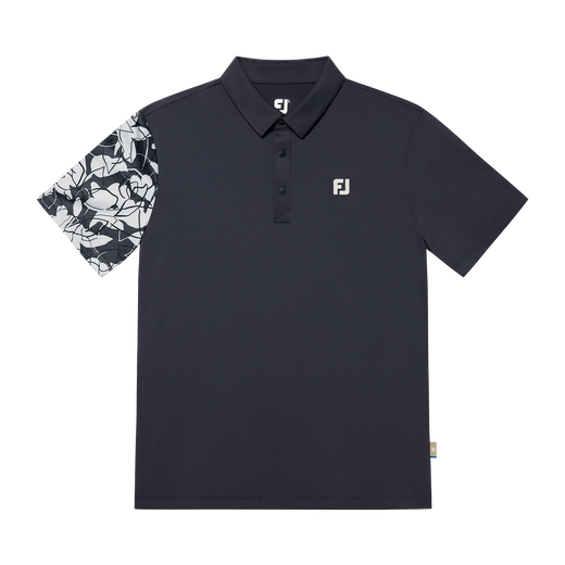 Print Sleeve Polo Shirts