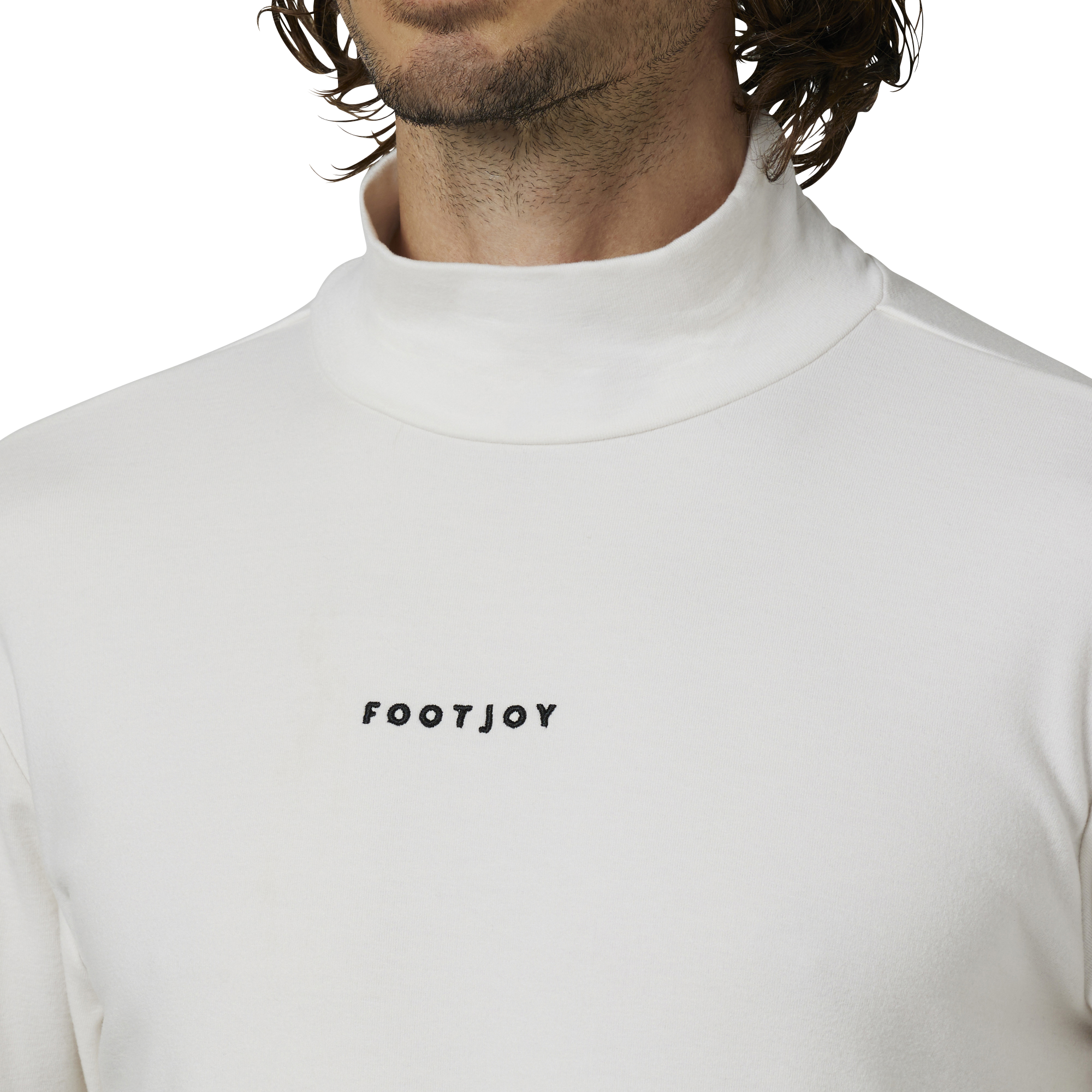 ハイストレッチ長袖ハイネックシャツ