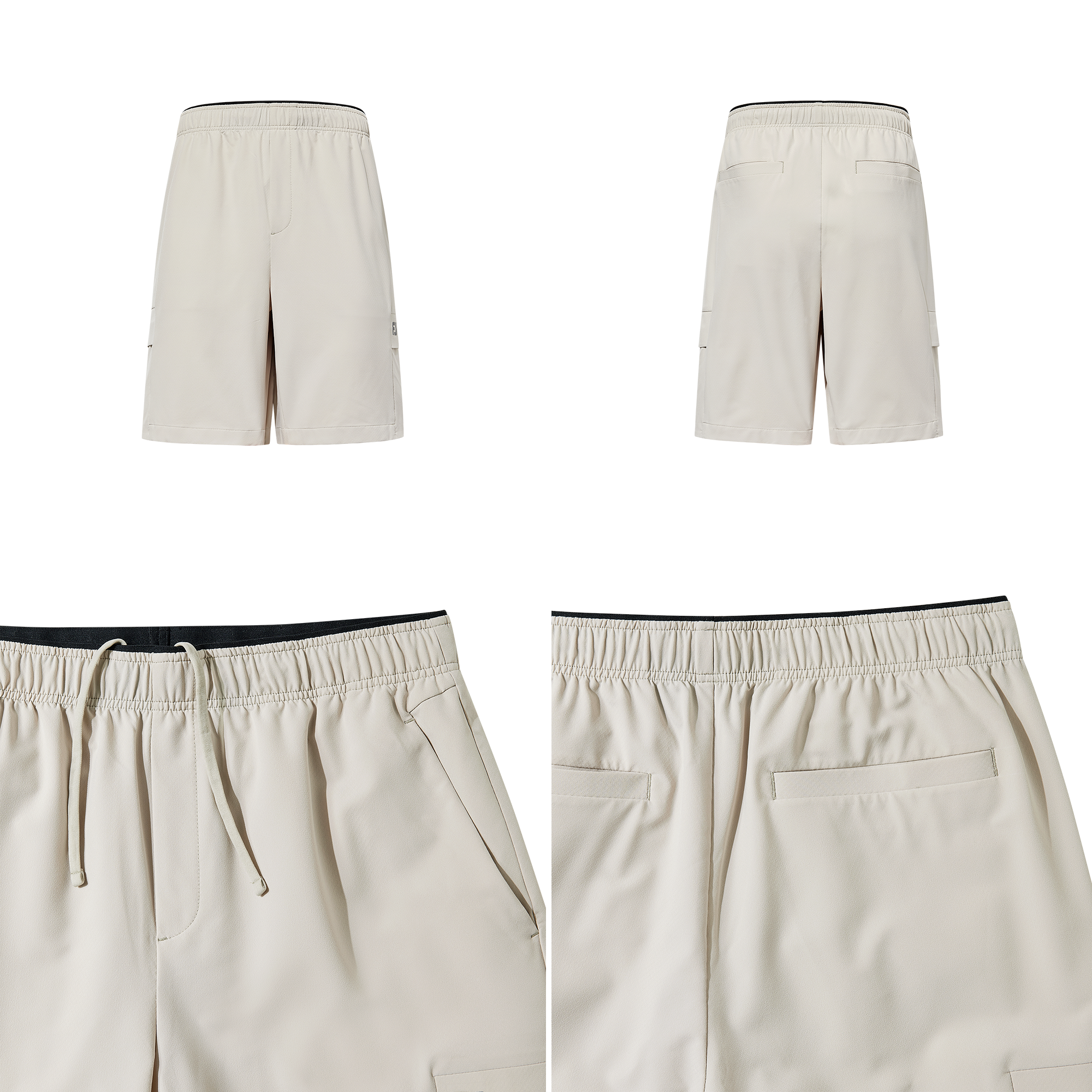 String Cargo Shorts
