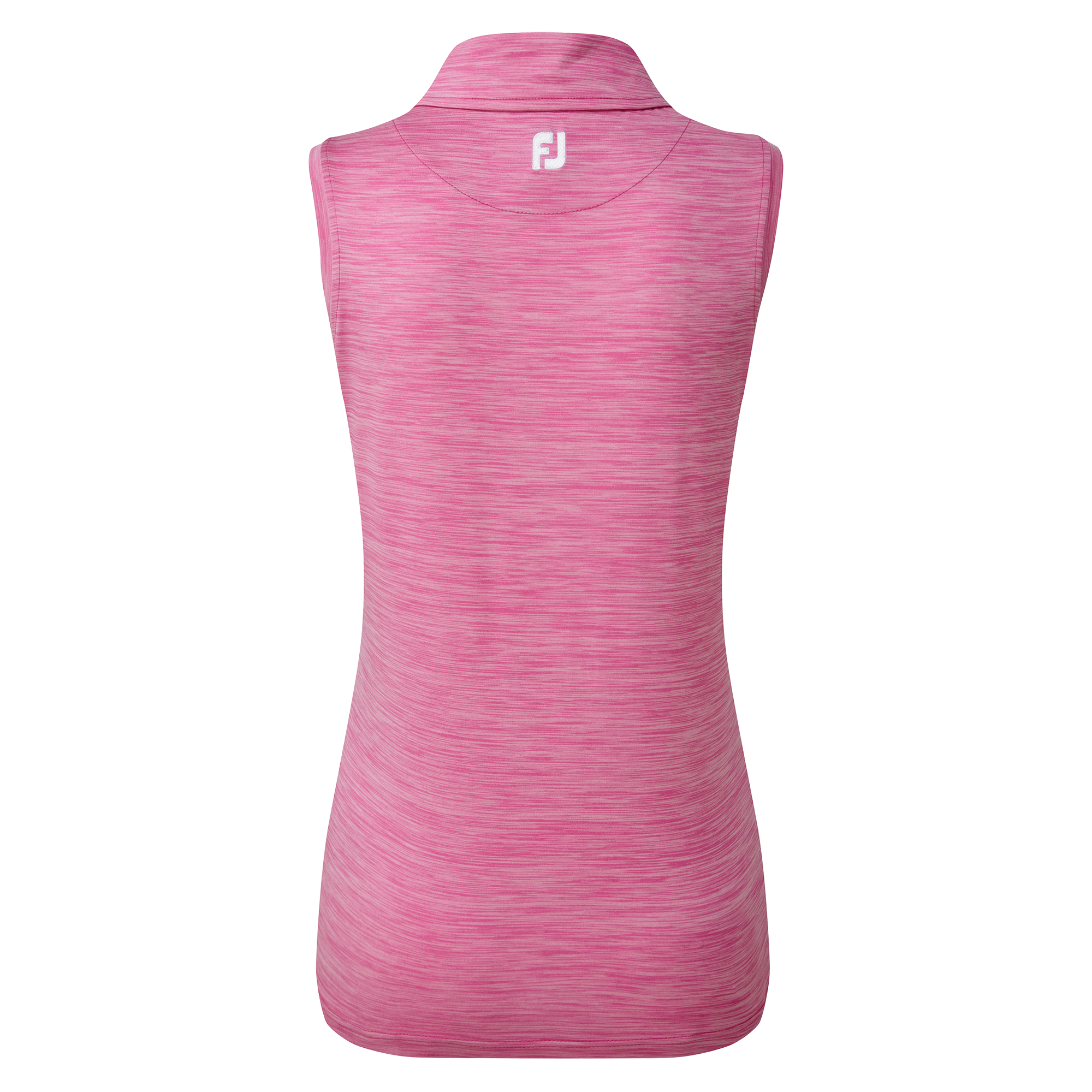 Women's Lisle Sleeveless Shirt with Neck Trim