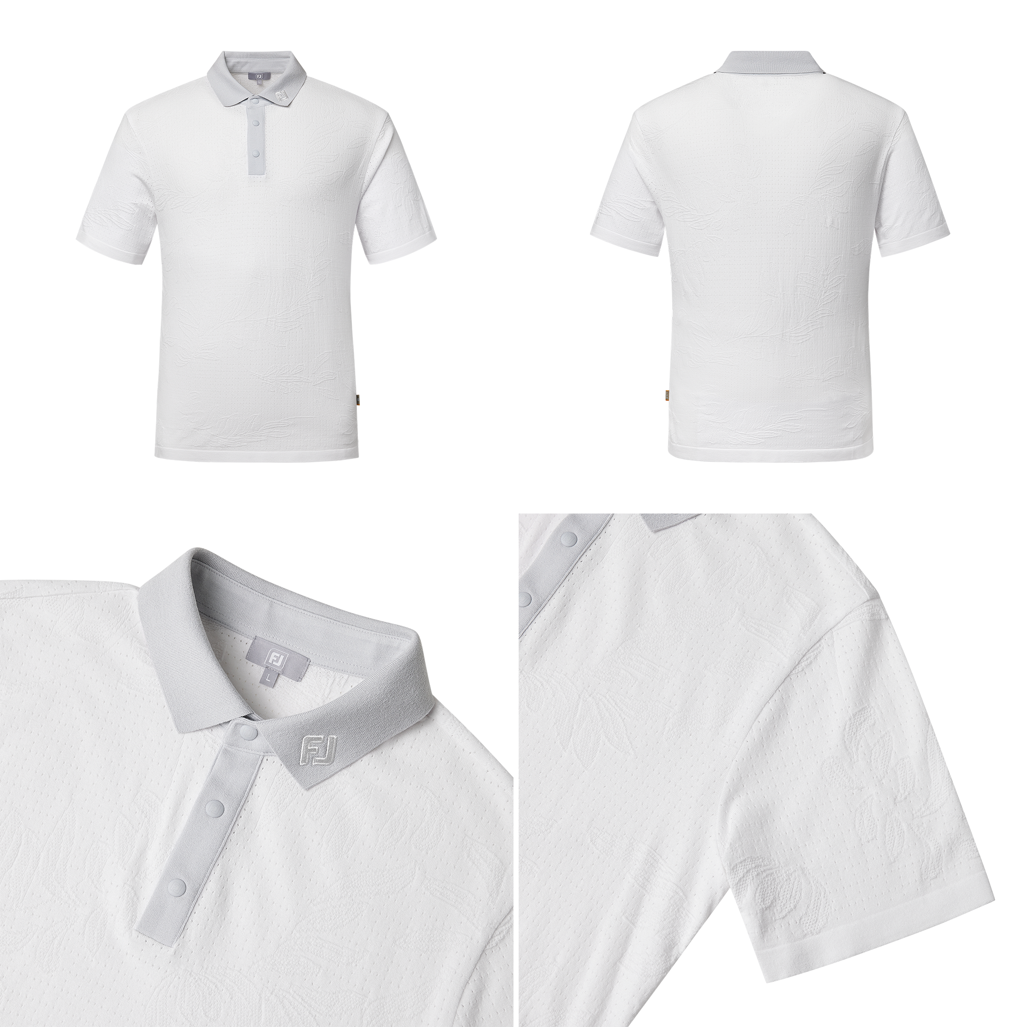 LiKE 반팔 니트 폴로 셔츠
