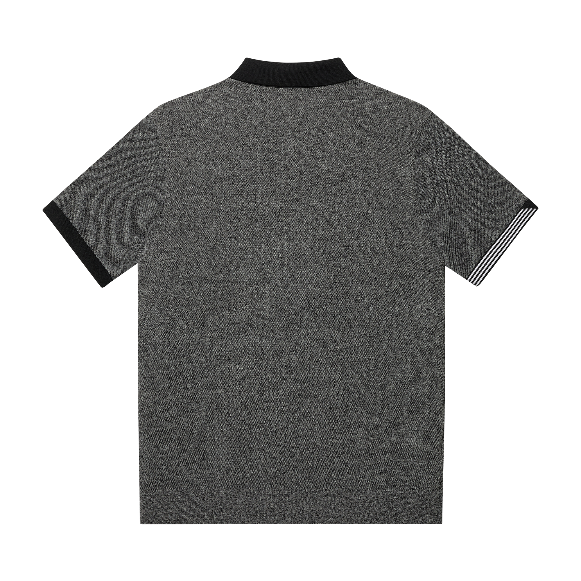 Two-tone Knit Polo Shirts