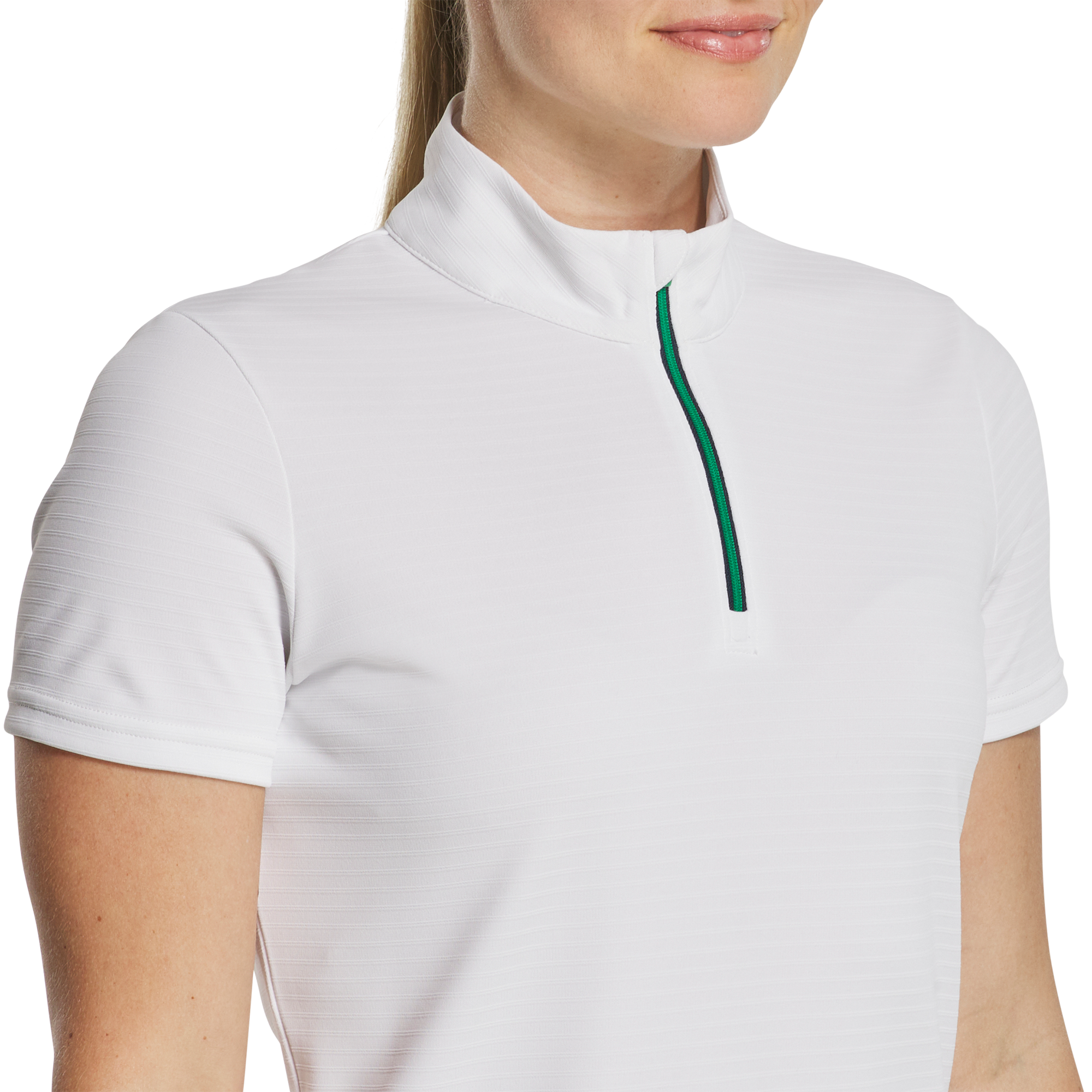 Quarter-Zip Short Sleeve Shirt