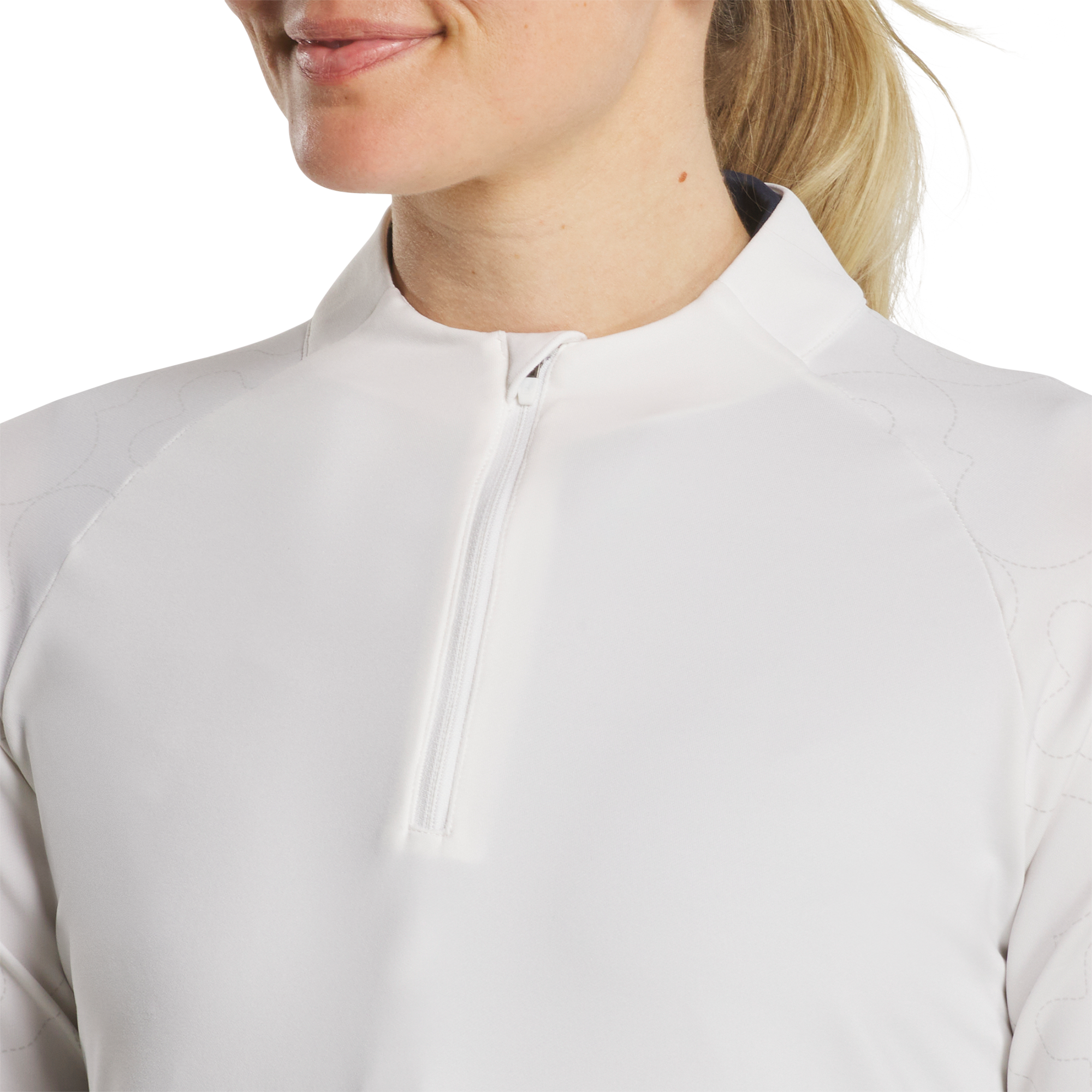 Mid Layer 1/4 Zip Printed Sleeve